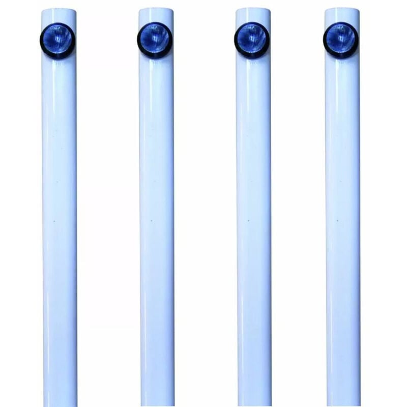 Pack de tringles pour crémone DS7020 deese dualis defy - 2500 mm - blanc ral 9010 La Croisee Ds