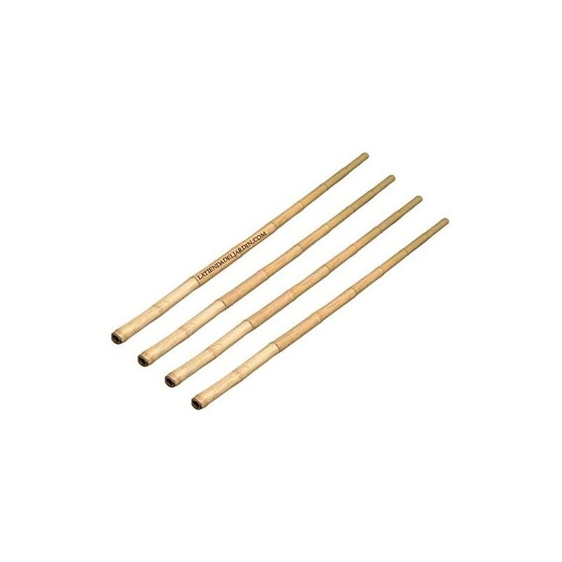 Suinga - Lot 4 Tuteurs en bambou 153cm pour table de culture et Serres