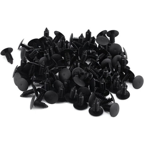 Kit 40pcs Plastic Wing Clips Bumper Rivets Car Fixing Screws