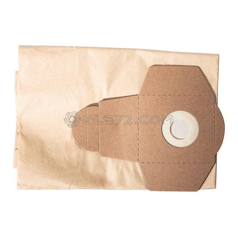 

KIT 5 BOLSAS DE PAPEL PARA ASPIRADORES POLVO NTS16 Y NTS20 - Scheppach