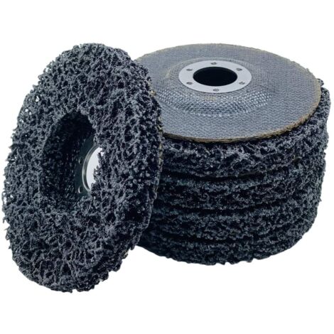 KIT 5 DISCO DISCHI 115 MM SMERIGLIATRICE FLEX PULIZIA ACCIAIO FERRO RUGGINE 012x