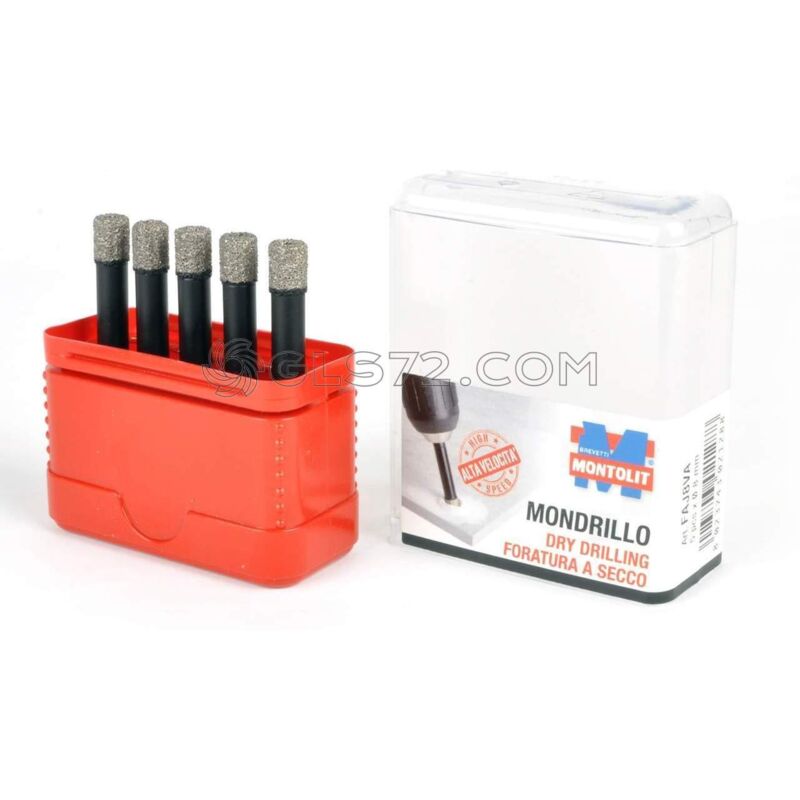 

Kit 5 Fresas Diamantadas Uso Seco Y Humedad Faj08 8 Mm Montolit Mondrillo Faj8Va