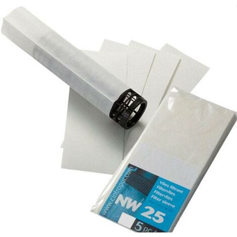 KIT 5 MANCHES FILTRANTES NW25 25 MICRONS RENSON