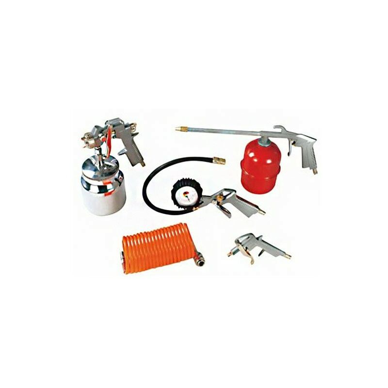 

Kit 5 Piezas Compresor | Compresor de aire profesional para pintar