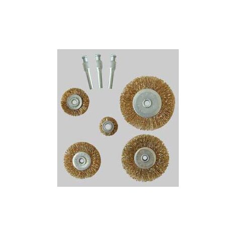 Kit 5 spazzole ideal star 5 pezzi