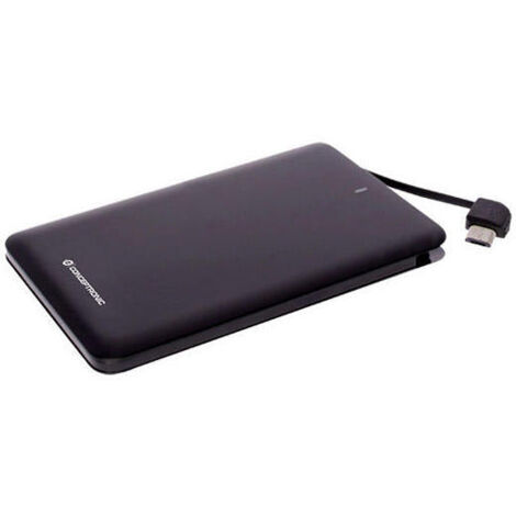 KIT 5 UNIDADES POWERBANK NORTESS 4.000mAh DUAL CONECTOR MICROUSB / IPHONE COLOR NEGRO