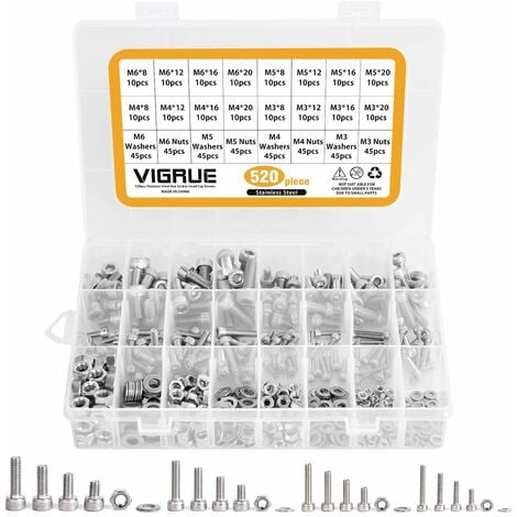 20x COPRIVITE TAPPO VITE M6 BRUGOLA ESAGONALE BIANCO PLASTICA CAPPUCCIO  BULLONE