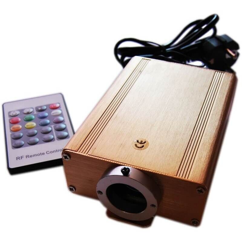 Kit 5m Fibre optique RGBW 16 W Skyled ciel étoilé - Contrôle par télécommande ou smartphone