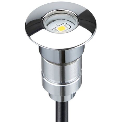 Kit 6 balises escalier 0,3W RGB 12V Ø24x38.5mm