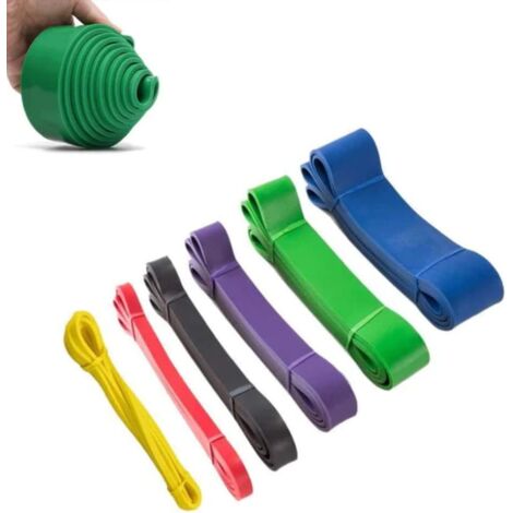 KIT 6 Fasce di Resistenza Pull Up  Bande Fitness di Alta qualit per Pilates, Yoga