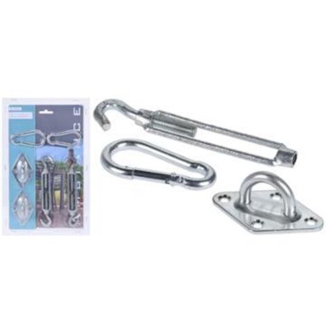 KIT 6 FISSAGGI PER TELO OMBRA