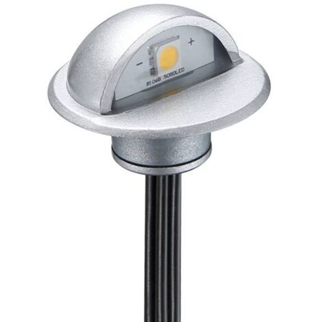 Pack 1 POPP®Balizas LED gris exterior 3.8W IP65 lámparas led empotrables de pared iluminacion escalera led escalera empotrables Pack 1,2,5,10 Unidad 
