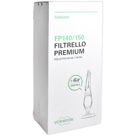 Kit 6 sacchetti e blister VK140 VK150