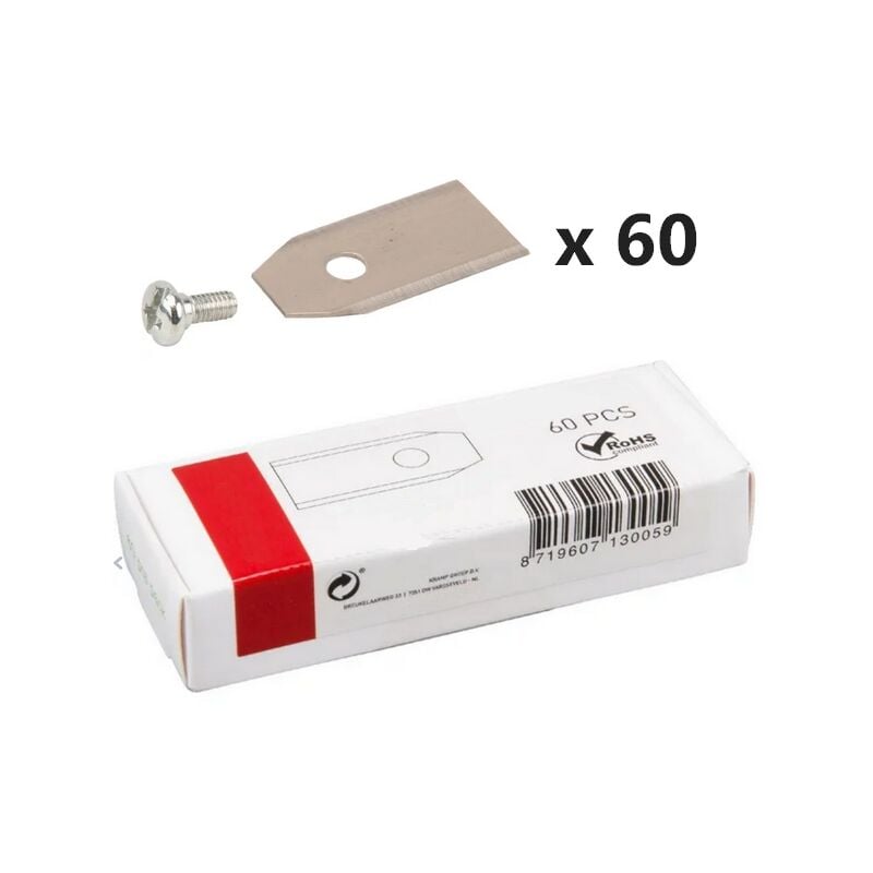 Kit 60 lames robot tondeuse Husqvarna