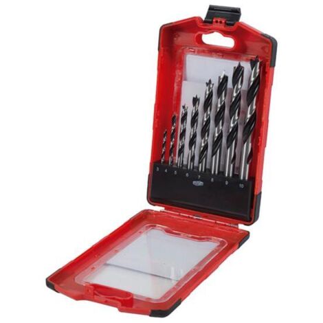 Kit 8 brocas madera Ratio - talla