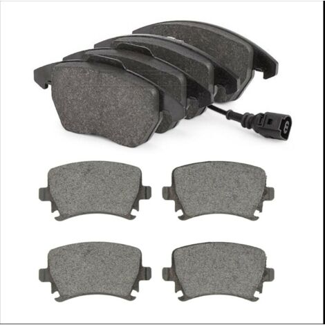 Kit 8 pastiglie freni anteriori posteriori volkswagen touran 2003 art1111