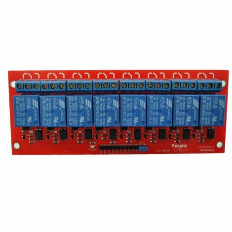 Kit 8 Reles  8-Canales 5V para Arduino[Compatible Arduino]