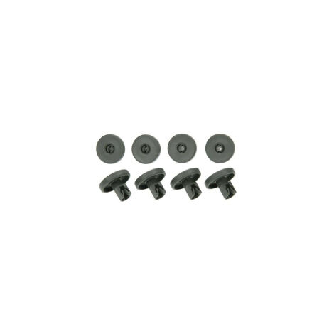 kit 8 roulettes panier infèrieur gris pour Lave-vaisselle 50286965004 AEG, ARTHUR MARTIN ELECTROLUX, ELECTROLUX, IKEA, JUNO, LEONARD, P