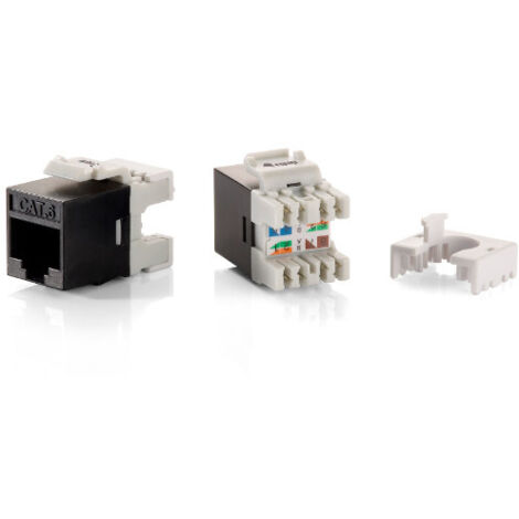 Kit 8 stück buchse rj45 utp cat6 slim panel keystone rj45 socket kit