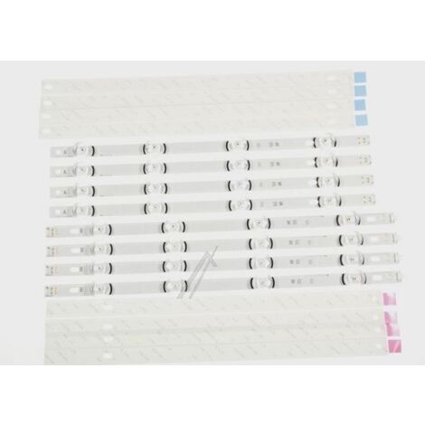Kit 8 Tiras LED TV LG AGF78402101 Adaptable