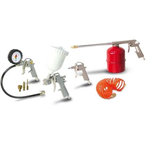 Kit 8 Utensili pneumatici Stanley per compressore aria