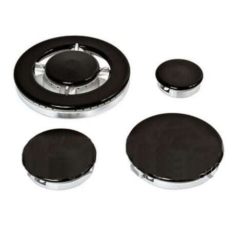 KIT 8Pz BRUCIATORI E PIATTELLI PIANO COTTURA ARISTON FRANKE CON TRIPLA CORONA or