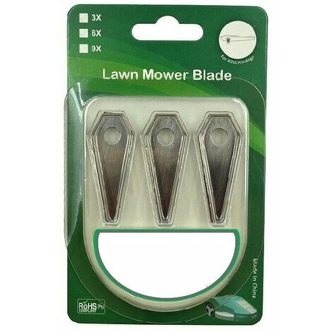 Kit 9 lames de robots-tondeuse BOSCH F01680032