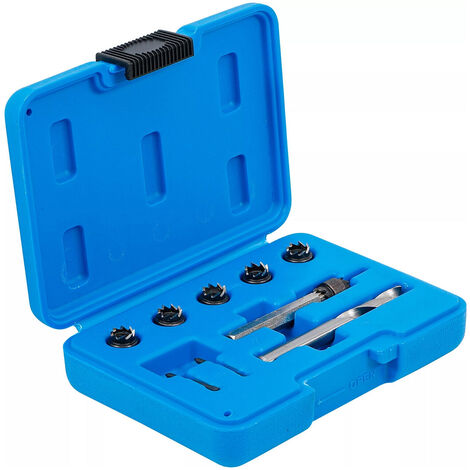 Kit 9 Pezzi Attrezzo per Rimuovere Punti Saldatura Trapano Fresa FS-19515