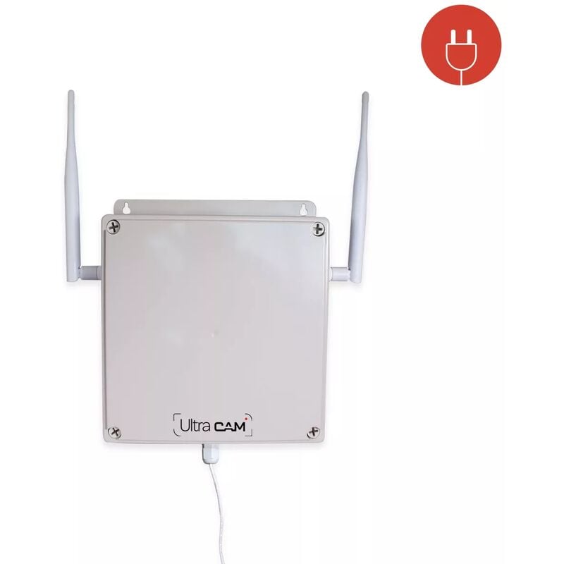 Ultra Secure - Kit à composer - Boîtier-contrôleur 4G résistant IP65 + Transformateur 12V (UltraCAM)