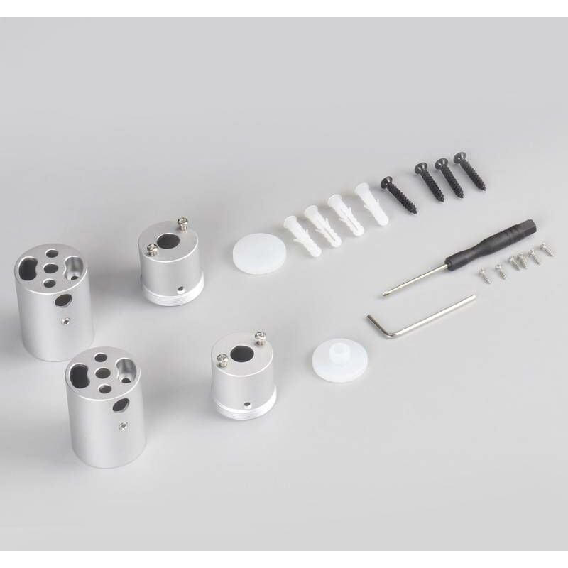 Ledbox - Kit d'accessoires neon ⦰24mm installation double plafond