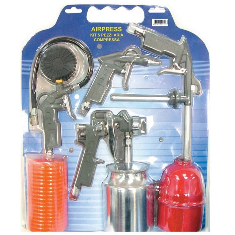 Tuttacasa - Kit air comprimA Airpress Profi avec accessoires pour compresseurs compresseurs