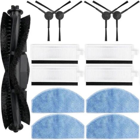 Kit Accessoires Pièces de Rechange pour Tikom G8000 G8000Pro, pour Honiture G20 G20 Pro Aspirateur - Lot de 13