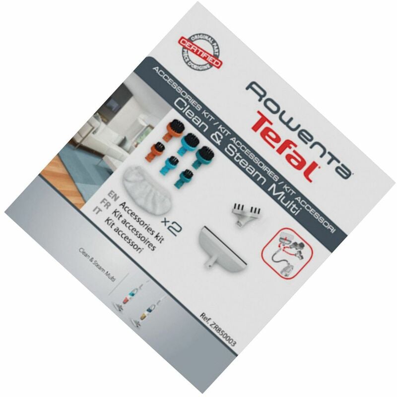 Kit accessoires pour Clean & Steam Multi Rowenta (ZR850003) Nettoyeur vapeur ROWENTA, TEFAL