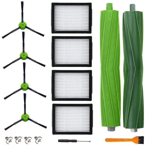 Kit Accessoires pour iRobot Roomba i3, i7, i4, i6, i8, E5, E6, E7, J7