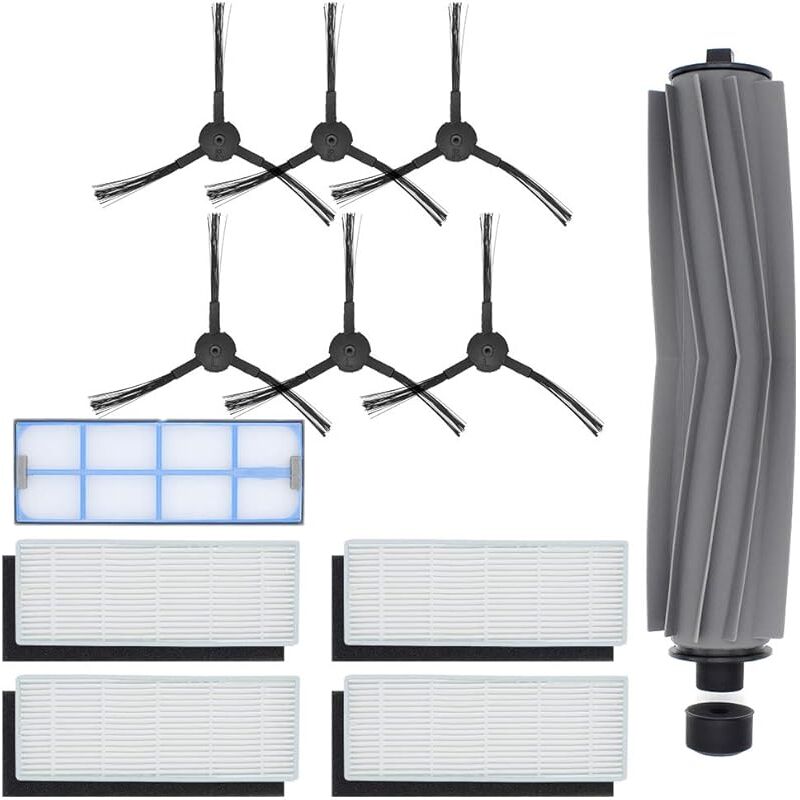 Kit accessoires pour pièces d&39aspirateur robot ILIFE A8 A6 X620 X623, Kit de remplacement compris 1 brosse principale, 6 bros