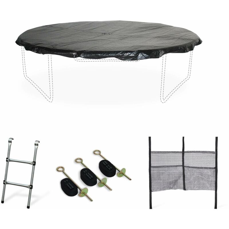 Sweeek - Kit accessoires pour trampoline de diamètre 250 à 490 cm Ø305 cm