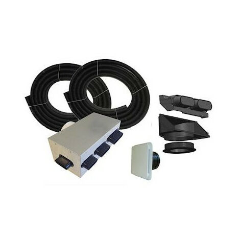 Kit accessoires pour VMC DOMEO - NOD 50 - Réseau Pluggit - T4 - 2 sanitaires