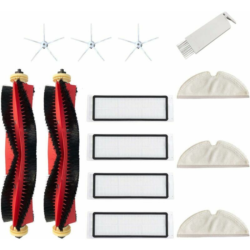 Kit Accessoires pour Xiaomi Roborock - Modèles S5 Max S6 Pure S6 MaxV E5