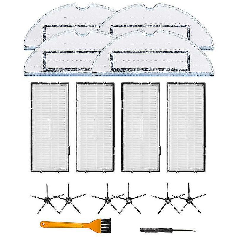 Kit accessori di ricambio Spazzola laterale Filtro...