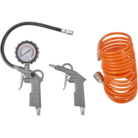 KIT ACCESSORI PER COMPRESSORE 3 PZ ATTACCO RAPIDO - MAURER