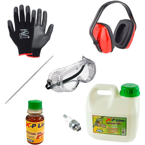 Kit accessori per motoseghe 2t - candela piccola