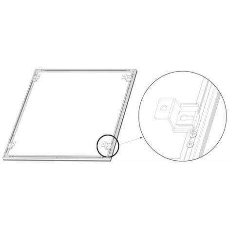 Kit Accessorio per montaggio a soffitto Pannello LEDSTO3021/SOFFITTO