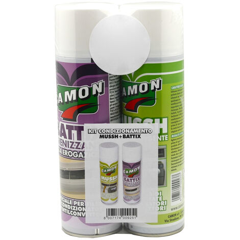 Kit acondicionador de espuma limpiadora más spray higienizante 500 ml