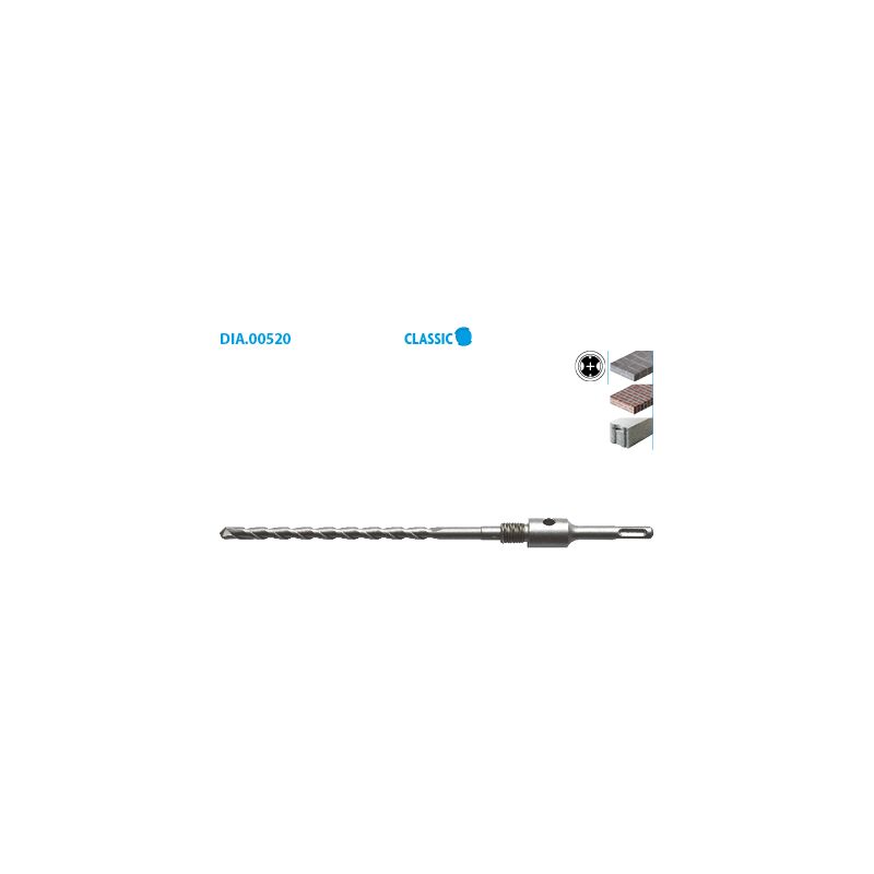 Leman - Kit adaptateur pour perforateur sds+ Classic Long. 240mm