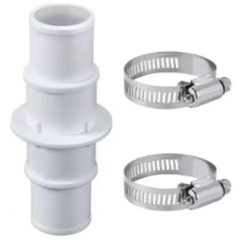 Kit adaptateur pour tuyau de piscine 1-1/4" ou 1-1/2" - Raccord de tuyau pour aspirateurs de piscine hors sol