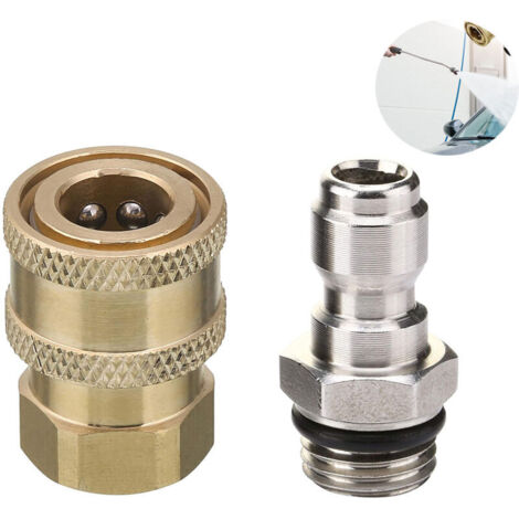 Kit adattatore per idropulitrice ad alta pressione da 1/4" e 5000 PSI