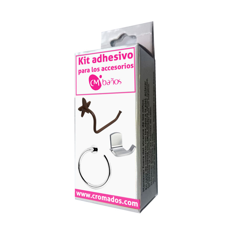 

Kit adhesivo accesorios de baño - Cm Baños