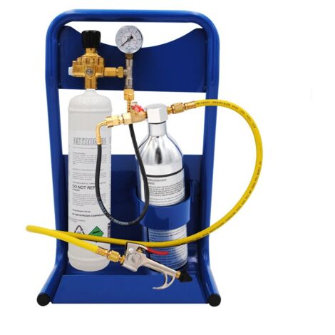 KIT AIR CLEANING Sistema per il lavaggio interno delle tubazioni in rame e degli evaporatori negli impianti di condizionamento 00000011591