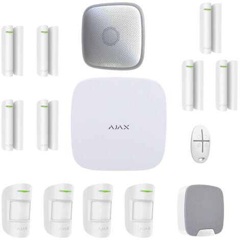 KIT AJAX ALLARME WIRELESS WIFI ANTIFURTO SENZA FILO  CON APP CASA