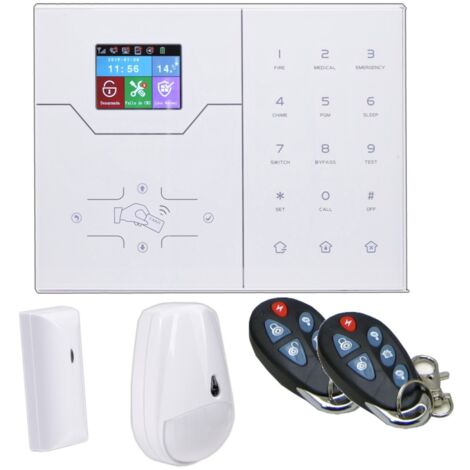 Kit Alarma IP Gsm Web Android Ios Hogar Y Oficina Via Radio